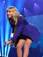 Taylor Swift Miss Americana Purple Sequins Blazer