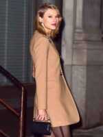 Taylor Swift Night Out Beige Coat