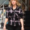 Taylor Swift NYC Plaid Print Shirt