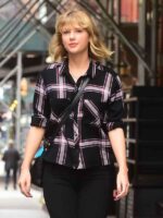 Taylor Swift NYC Plaid Print Shirt