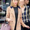 Taylor Swift Plaid Coat