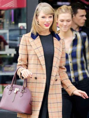 Taylor Swift Plaid Coat