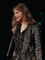 Reputation Tour Taylor Swift Black Sequin Coat