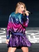 Taylor Swift Multicolor Sequin Jacket