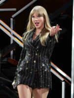 Taylor Swift Eras Tour 2023 Black Coat