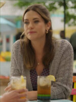 The Magic of Lemon Drops 2024 Lyndsy Fonseca Grey Cardigan
