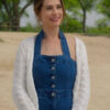 The Magic Of Lemon Drops Lyndsy Fonseca White Cardigan