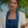 The Magic Of Lemon Drops Lyndsy Fonseca White Cardigan