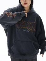 The Supermade Vintage Wood Lies Pullover Hoodie