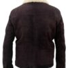 The Walking Dead Rick Grimes Brown Suede Jacket