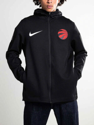 Toronto Raptors Black Zip Up Hoodie