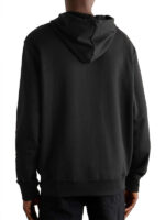 Blamain Paris Printed Black Fleece Hoodie