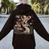 Unisex Koi Fish Pullover Hoodie