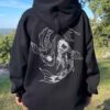 Unisex Koi Fish Pullover Hoodie