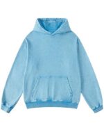 Oversized Washed Pullover Hoodie