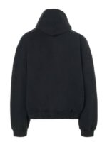 Unisex Round Oversized Balenciaga Black Pullover Hoodie