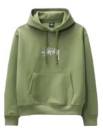 Unisex Stussy Applique Pullover Hoodie