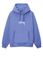 Unisex Stussy Applique Pullover Hoodie