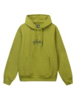 Unisex Stussy Applique Pullover Hoodie