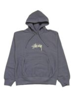 Unisex Stussy Applique Pullover Hoodie