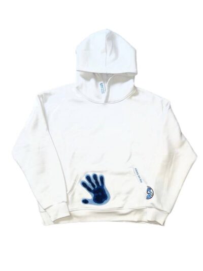 Unisex Thermal Emrzzz White Pullover Hoodie