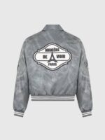 Vinage Maniere De Voir Paris Marble Varsity Jacket