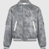 Vinage Maniere De Voir Paris Marble Varsity Jacket