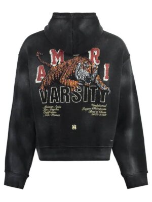 Vintage Amiri Tiger Black Pullover Hoodie