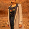 13th Doctor Who Jodie Whittaker Grey Hooded Coat