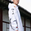 2024 T1 Worlds Uniform White Hooded Jacket