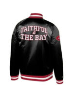 49ers Faithful To The Bay Black Varsity Jacket