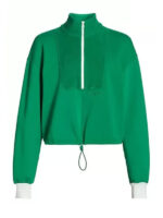 9-1-1 S05 Henrietta Wilson Green Half-Zip Jacket