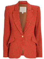 9-1-1 S05 Taylor Kelly Houndstooth Print Blazer