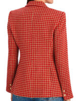 9-1-1 S05 Taylor Kelly Houndstooth Print Blazer