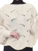 90 Day Diaries S05 Emily White Batwing Sweater