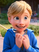 Inside Out 2024 Riley Andersen Blue Zipper Hoodie