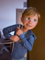 Inside Out 2024 Riley Andersen Blue Zipper Hoodie