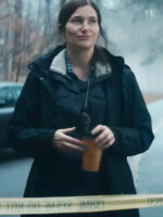 Kathryn Hahn Agatha All Along 2024 Black Hooded Jacket