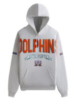 Kith Miami Dolphins Nelson Grey Pullover Hoodie