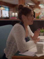 Lyndsy Fonseca 2024 The Magic Of Lemon Drops White Cardigan