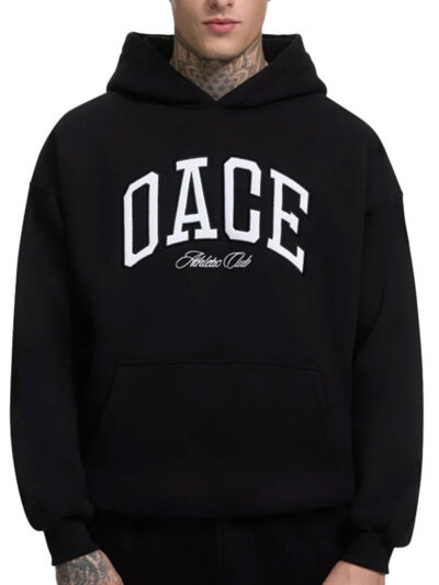 Oace Athletic Club Oversized Pullover Hoodie