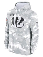 Salute To Service Cincinnati Bengals Camo Pullover Hoodie