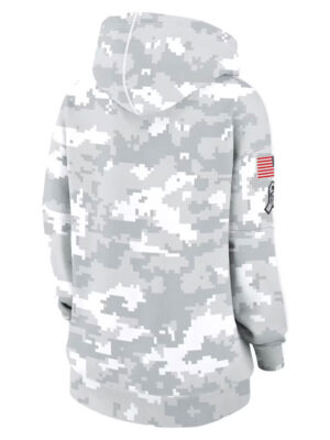 Salute To Service Los Angeles Rams Camo Pullover Hoodie