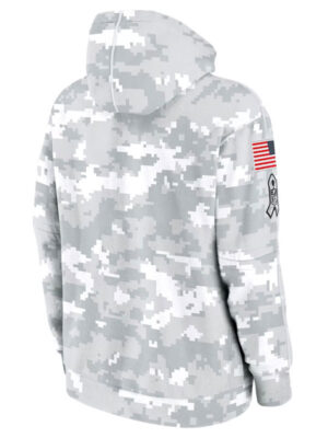 Salute to Service Kansas City Chiefs Grey Camo Hoodie