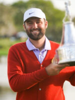 Scottie Scheffler PGA Tour Red Cardigan