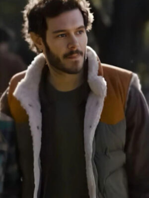 This 2024 Adam Brody Nobody Wants Noah Shearling Vest