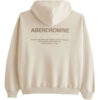 Abercrombie & Fitch Logo Oversized Pullover Hoodie