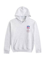 Abercrombie NFL Graphic Popover Gray Pullover Hoodie