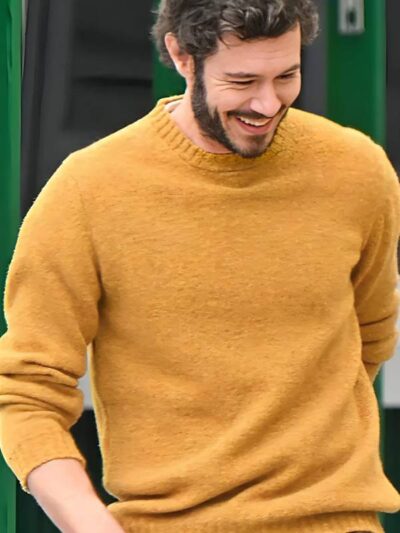 Adam Brody This 2024 Nobody Wants Yellow Sweater