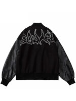 AESUAPRE Variant Symbol Wool Varsity Jacket